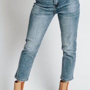 CEROS (PIPER & SCOOT) HIGH RISE SLIM STRAIGHT JEAN